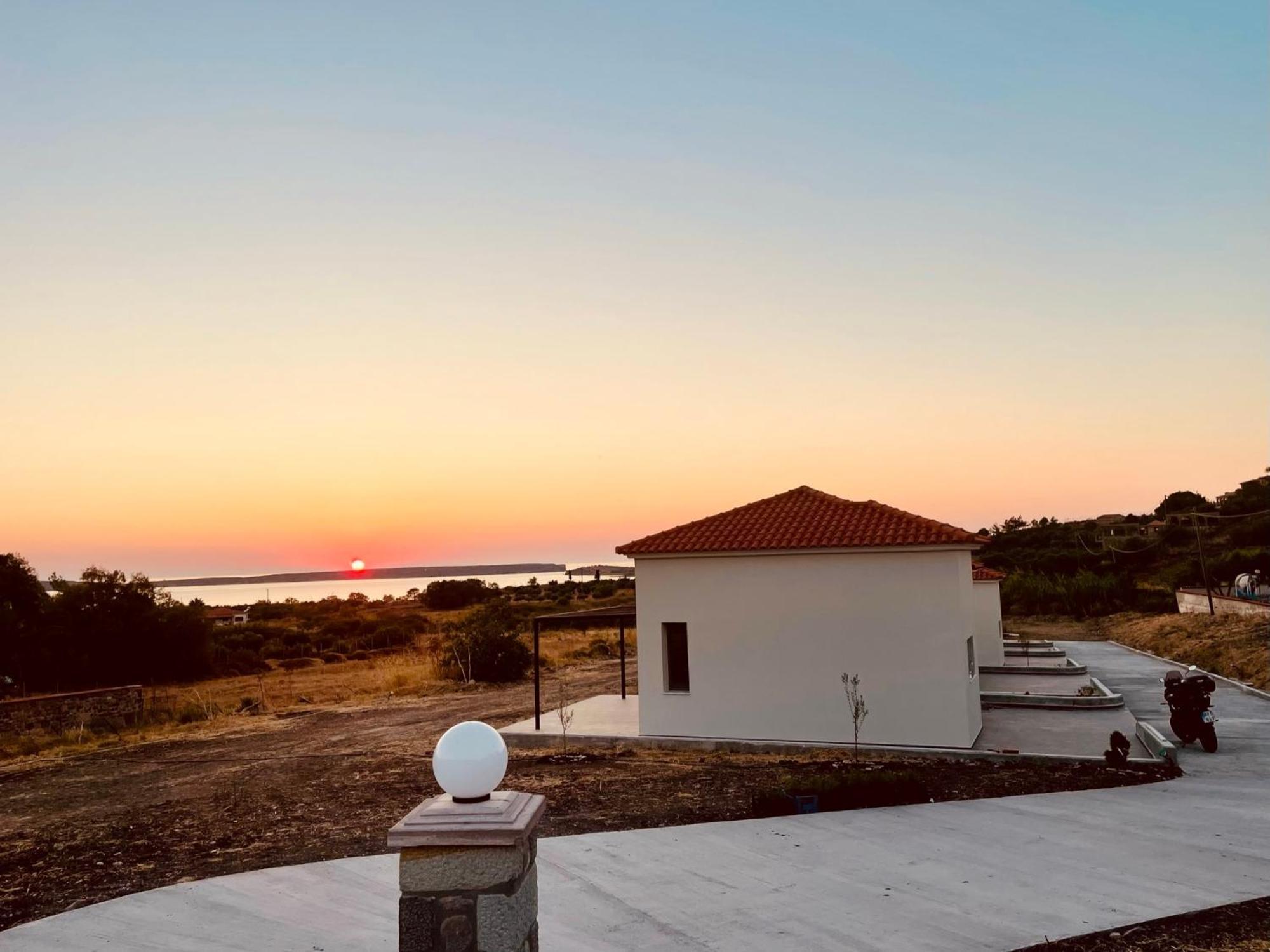 Apolithon Premium Houses Sígrion Exteriör bild