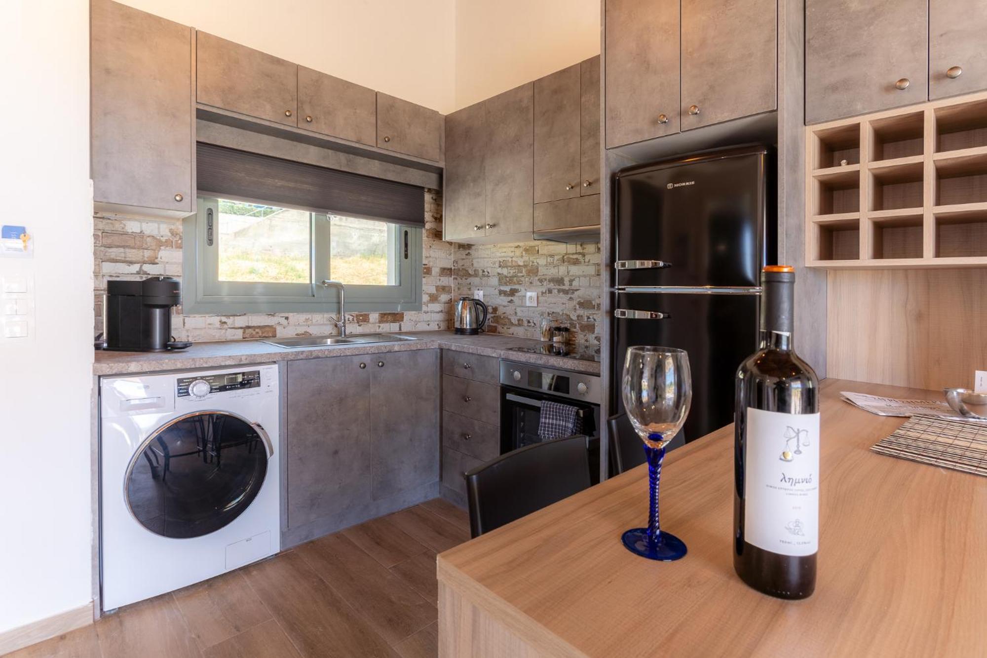 Apolithon Premium Houses Sígrion Exteriör bild